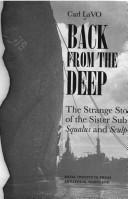 Cover for Back from the deep