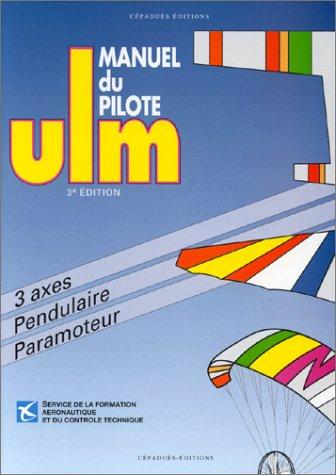 Cover for Manuel du pilote ULM