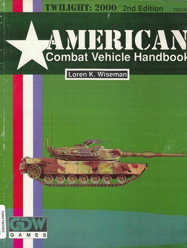 Cover for American Combat Vehicle Handbook