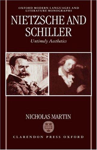 Cover for Nietzsche and Schiller