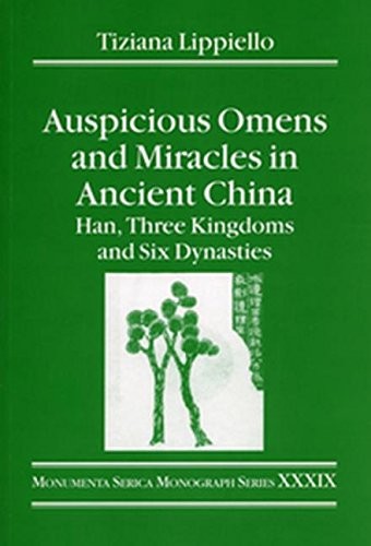 Cover for Auspicious omens and miracles in ancient China