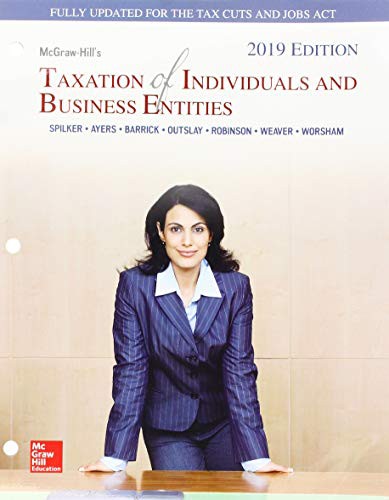 Cover for GEN COMBO LL MCGRAW-HILLS TAXATION INDIVIDUALS & BUSINESS ENTITIES; CONNECT AC