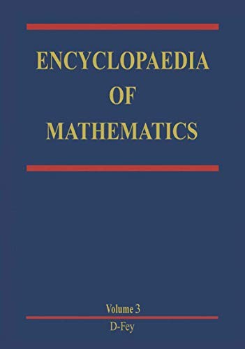 Cover for Encyclopaedia of mathematics