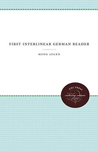 Cover for First Interlinear German Reader