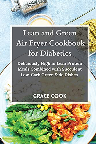 Cover for Lean and Green Air Fryer Cookbook for Diabetics