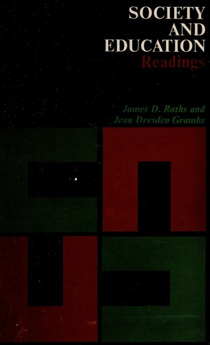 Cover for Society and education
