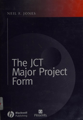 Cover for The JCT major project form