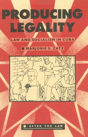 Cover for Producing legality