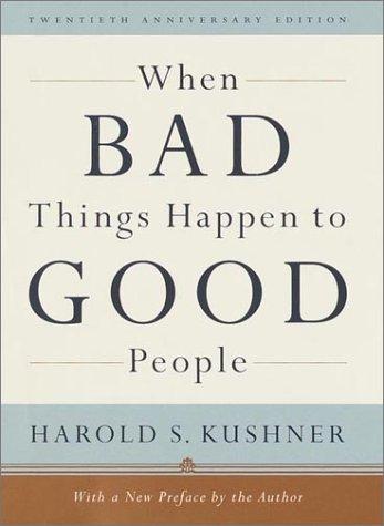 Cover for When bad things happen to good people : with a new preface by the author