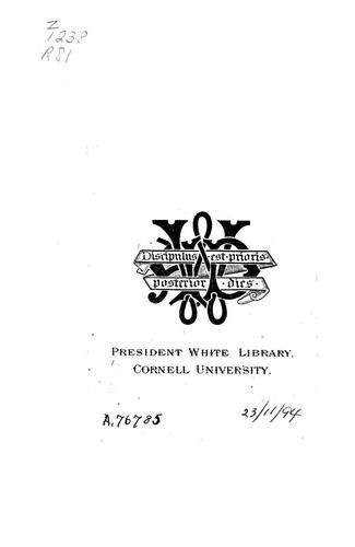 Cover for Sources of history