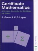 Cover for Certificate Mathematics (Caribbean)