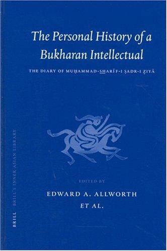 Cover for The Personal History of a Bukharan Intellectual