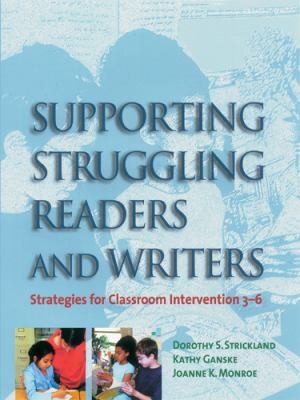 Cover for Supporting Struggling Readers and Writers