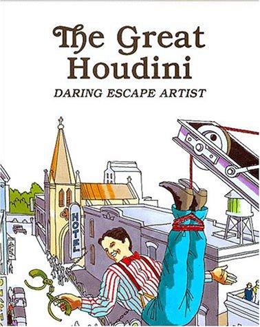 Cover for The Great Houdini, daring escape artist