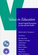 Cover for Values in Education