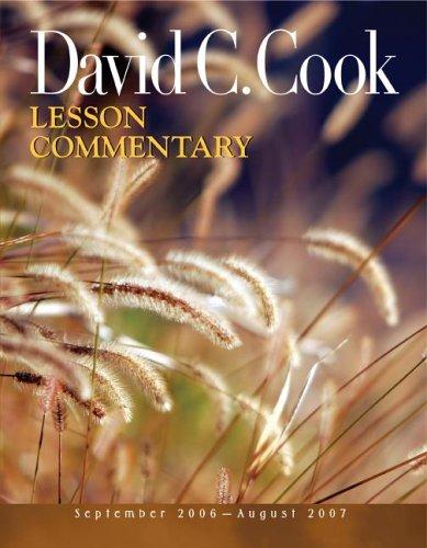 Cover for David C Cook Lesson Commentary