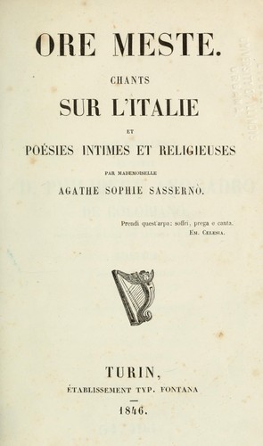 Cover for Ore meste