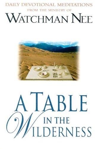Cover for A Table in the Wilderness