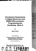 Cover for Introductory experiments in digital electronics and 8080A microcomputer programming and interfacing