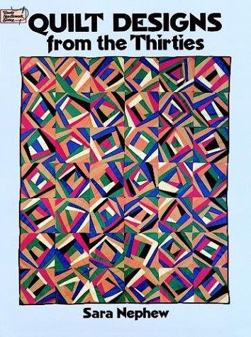 Cover for Quilt designs from the thirties
