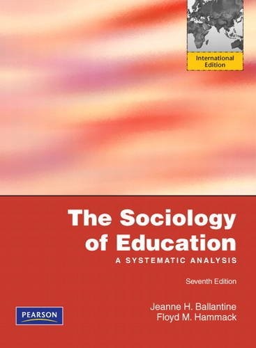 Cover for Sociology of Education