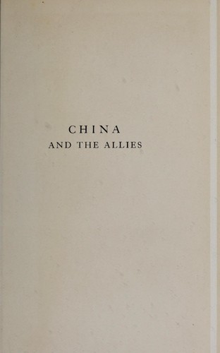 Cover for China and the allies