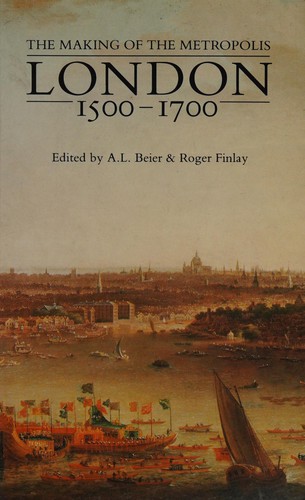 Cover for London 1500-1700