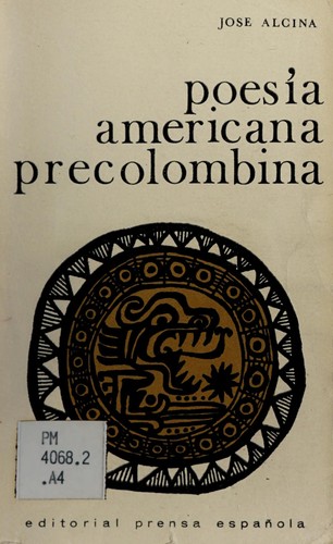 Cover for Poesía americana precolombina