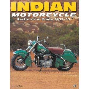 Cover for Indian motorcycle restoration guide