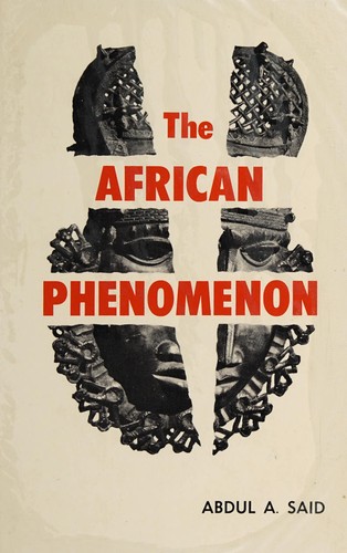 Cover for The African phenomenon