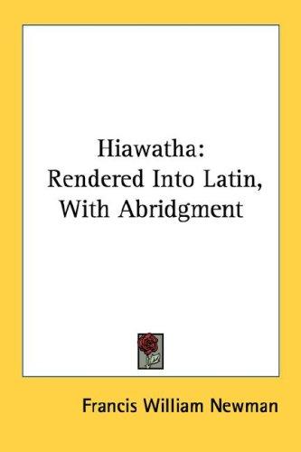Cover for Hiawatha