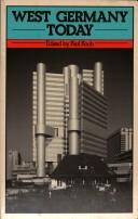 Cover for West Germany today