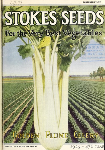 Cover for Stokes seeds for the very best vegetables
