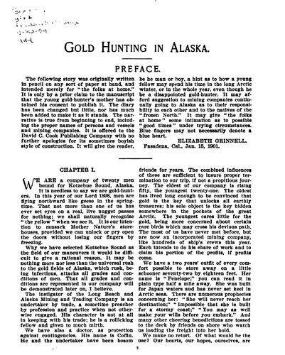Cover for Gold hunting in Alaska
