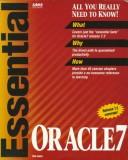 Cover for Essential Oracle 7