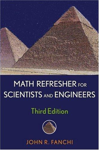 Cover for Math refresher for scientists and engineers