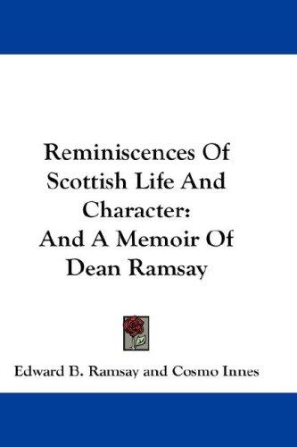 Cover for Reminiscences Of Scottish Life And Character