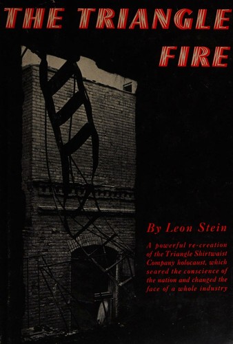 Cover for The Triangle fire