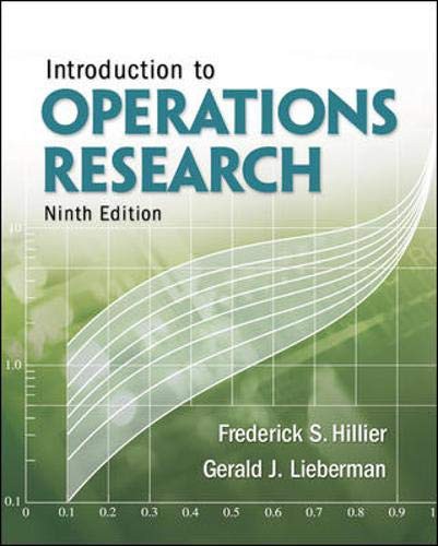 Cover for Introduction to Operations Research with Student Access Card