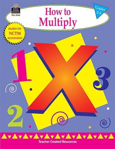Cover for How to Multiply, Grades 2-3
