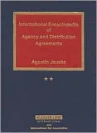 Cover for International encyclopedia of agency and distribution agreements
