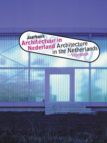 Cover for Architecture in the Netherlands, Yearbook 1999-2000