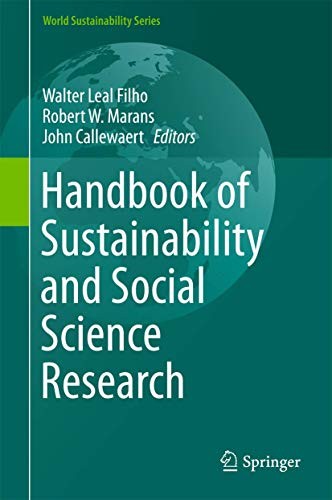 Cover for Handbook of Sustainability and Social Science Research