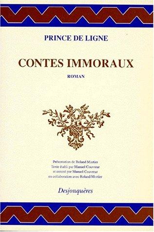 Cover for Contes immoraux