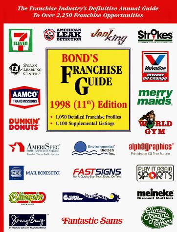 Cover for Bond's Franchise Guide 1998 (11th ed)