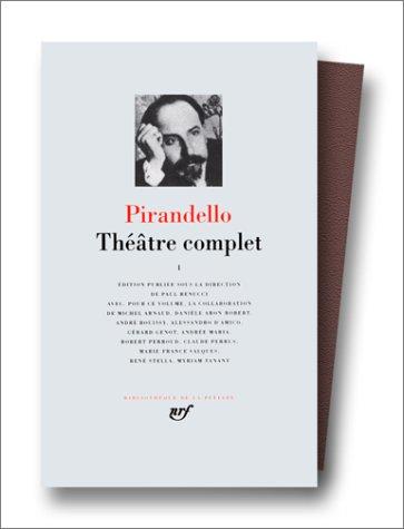 Cover for Pirandello 
