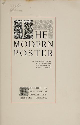 Cover for The modern poster