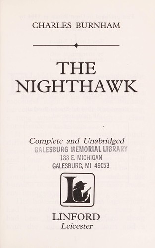 Cover for The Nighthawk