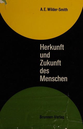 Cover for Herkunft und Zukunft des Menschen.