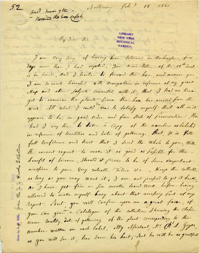 Cover for Correspondence